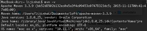 Maven-安装配置-Mac-mavenversion